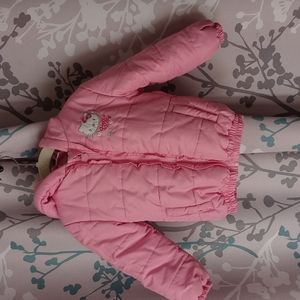 Hello Kitty pink winter coat size 3T